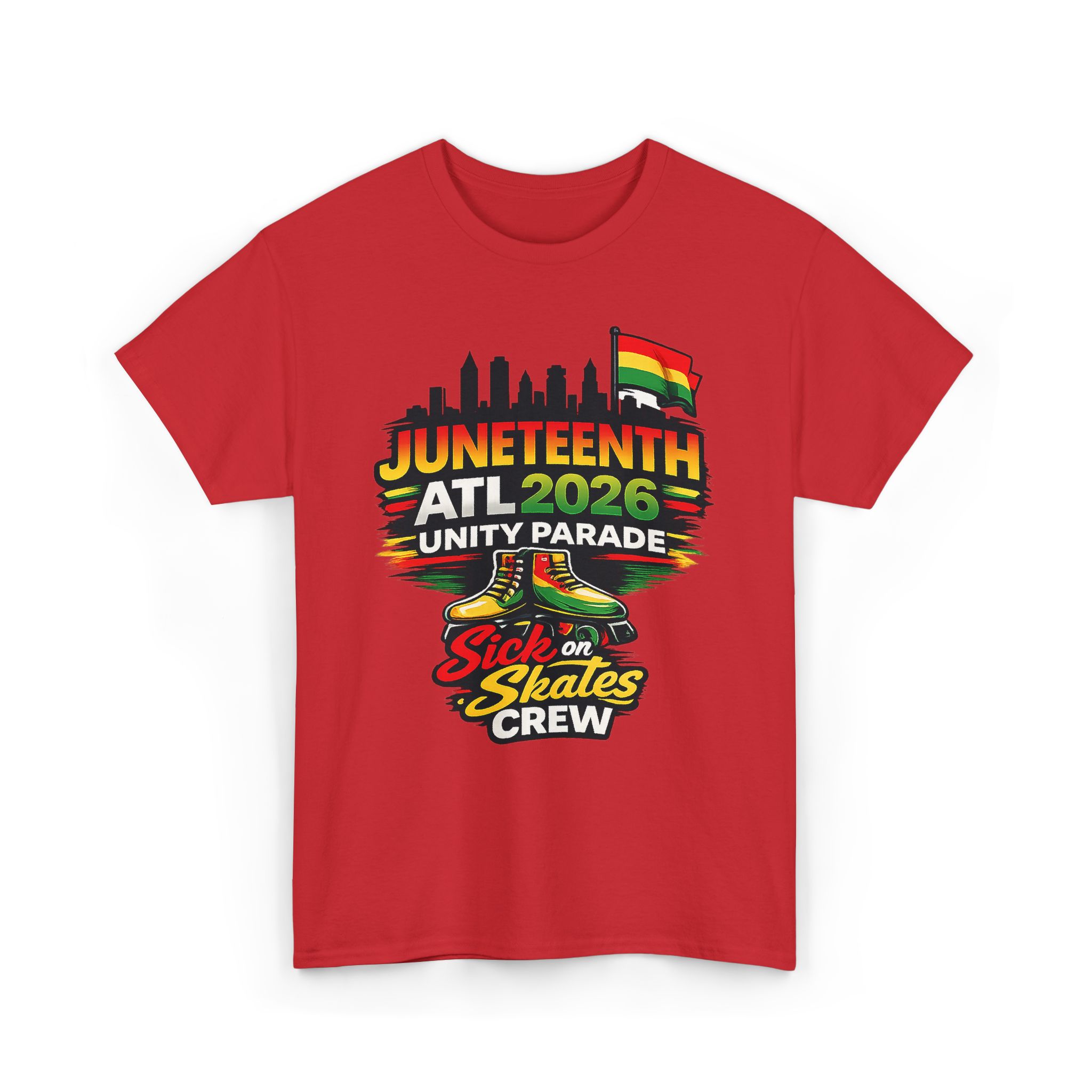 Sick on Skates Crew Juneteenth Unity Skate Tee (2026 Edition) - Image 6