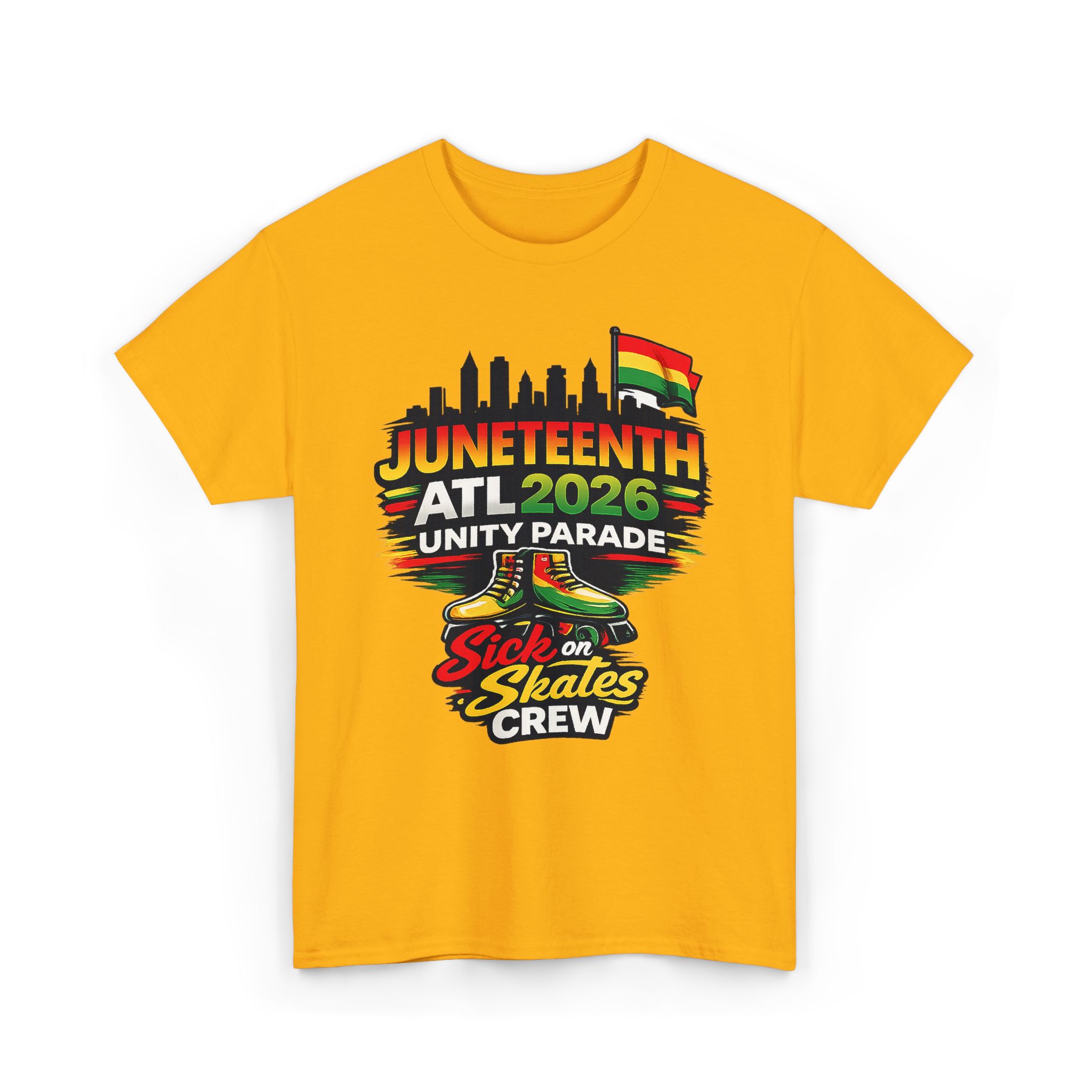 Sick on Skates Crew Juneteenth Unity Skate Tee (2026 Edition) - Image 2