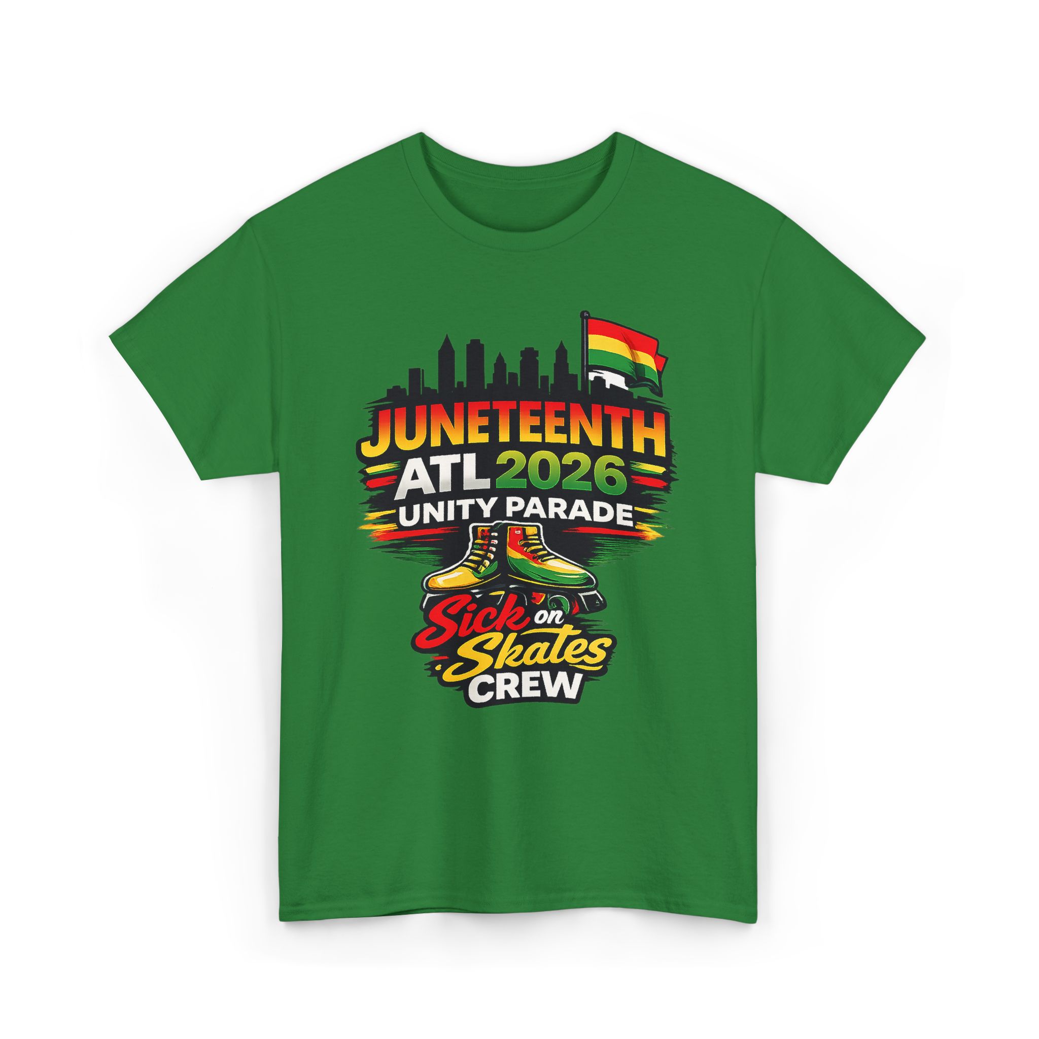 Sick on Skates Crew Juneteenth Unity Skate Tee (2026 Edition) - Image 4